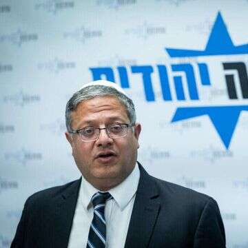 איתמר בן־גביר. | חיים גולדברג, פלאש 90