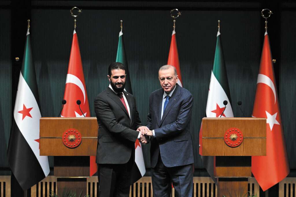 ארדואן וג'ולאני באנקרה | AFP