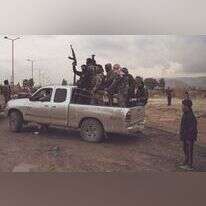 לוחמי מיליציות סוריות, דצמבר 2024. | AP