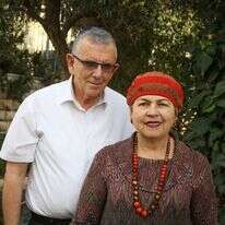 פיני וברוריה רבינוביץ. | גרשון אלינסון, פלאש 90