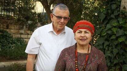 פיני וברוריה רבינוביץ. | גרשון אלינסון, פלאש 90