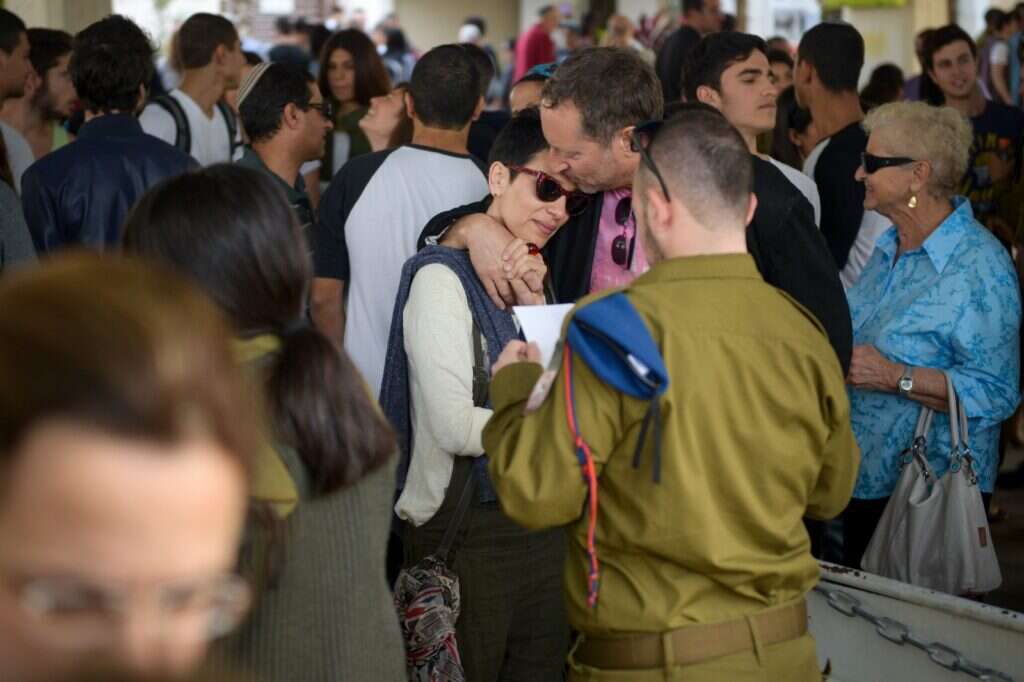 מתגייסים חדשים בבקו"ם. | ארכיון: דובר צה"ל