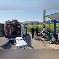 זירת הפיגוע. | מד"א