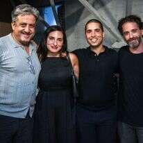 מנשה נוי ותום אבני ויוצרי הפודקאסט. | גלי צה"ל