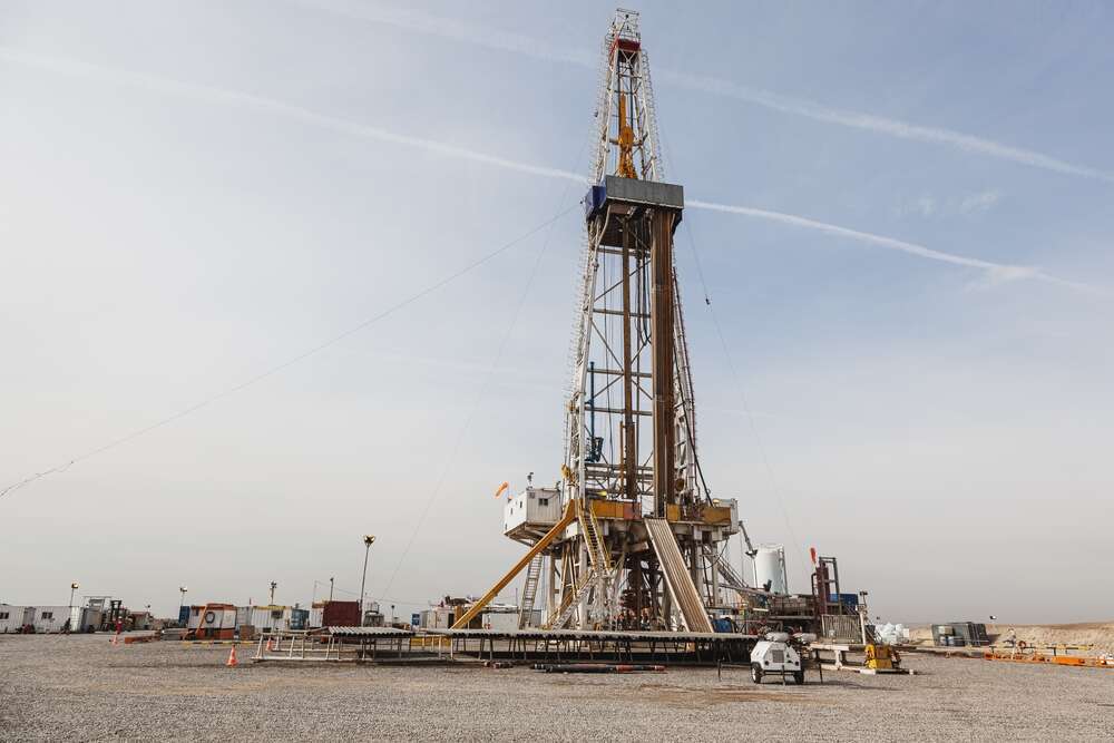 הפקת גז בעיראק. | שאטרסטוק הפקת גז בעיראק. | שאטרסטוק