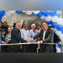 מנכ״ל משרד העלייה והקליטה, אביחי כהנא; סמנכ"ל עידוד עלייה בסוכנות היהודית, שי פלבר; משנה למנכ״ל משרד העלייה והקליטה, משה פינס; ראש אגף נתב״ג במשרד העלייה והקליטה, מקסים ביטון. | סיון שחור, לע״מ