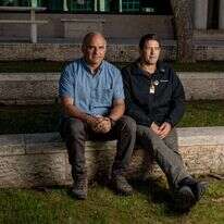 יזהר ליפשיץ ואליהו ליבמן. | נעמה שטרן