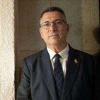 "אנחנו נלחמים על הקיום שלנו". גדעון סער במשרד החוץ, השבוע. | נעמה גרינבאום