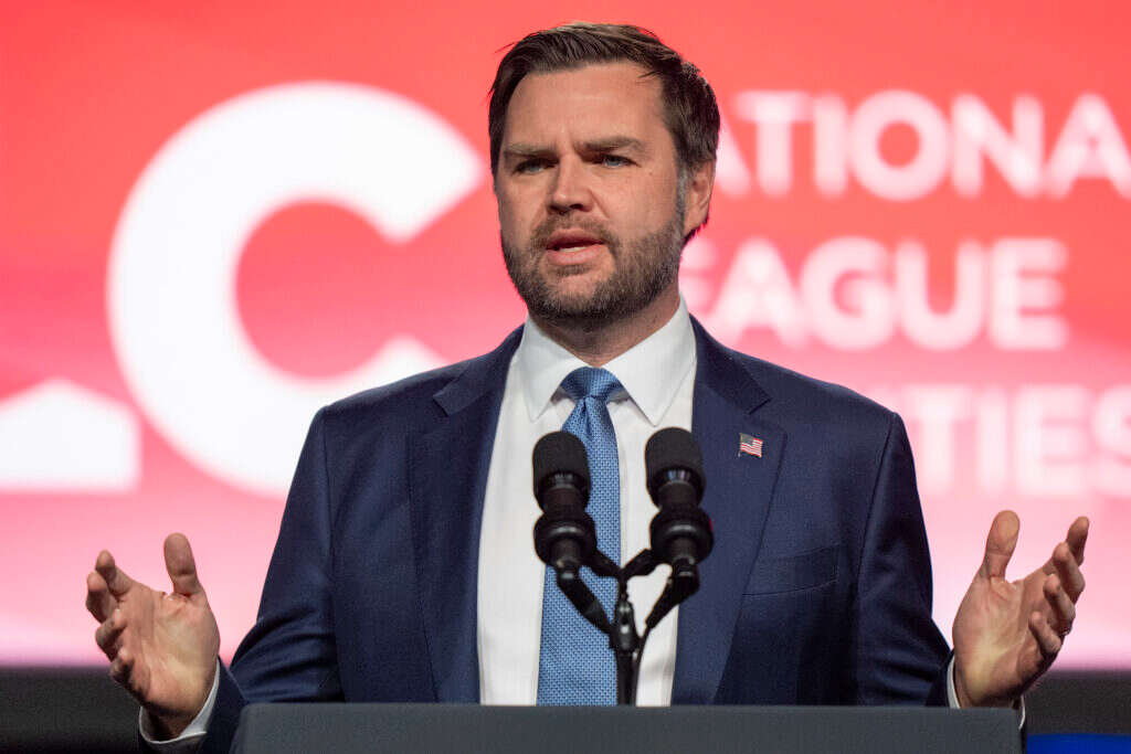 סגן הנשיא ג'יי די ואנס | AP