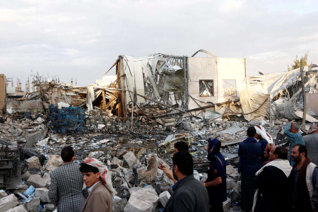 הרס בתימן. | Getty Images הרס בתימן. | Getty Images