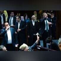 ההצבעה על אישור התקציב בכנסת. | יונתן זינדל, פלאש 90