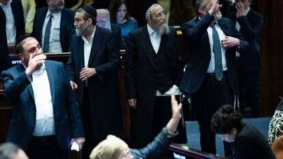 ההצבעה על אישור התקציב בכנסת. | יונתן זינדל, פלאש 90