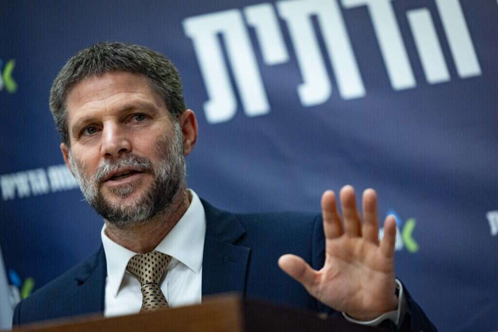 בצלאל סמוטריץ'. | יונתן זינדל - פלאש 90