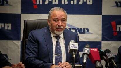 השר אביגדור ליברמן. | אורן בן חקון