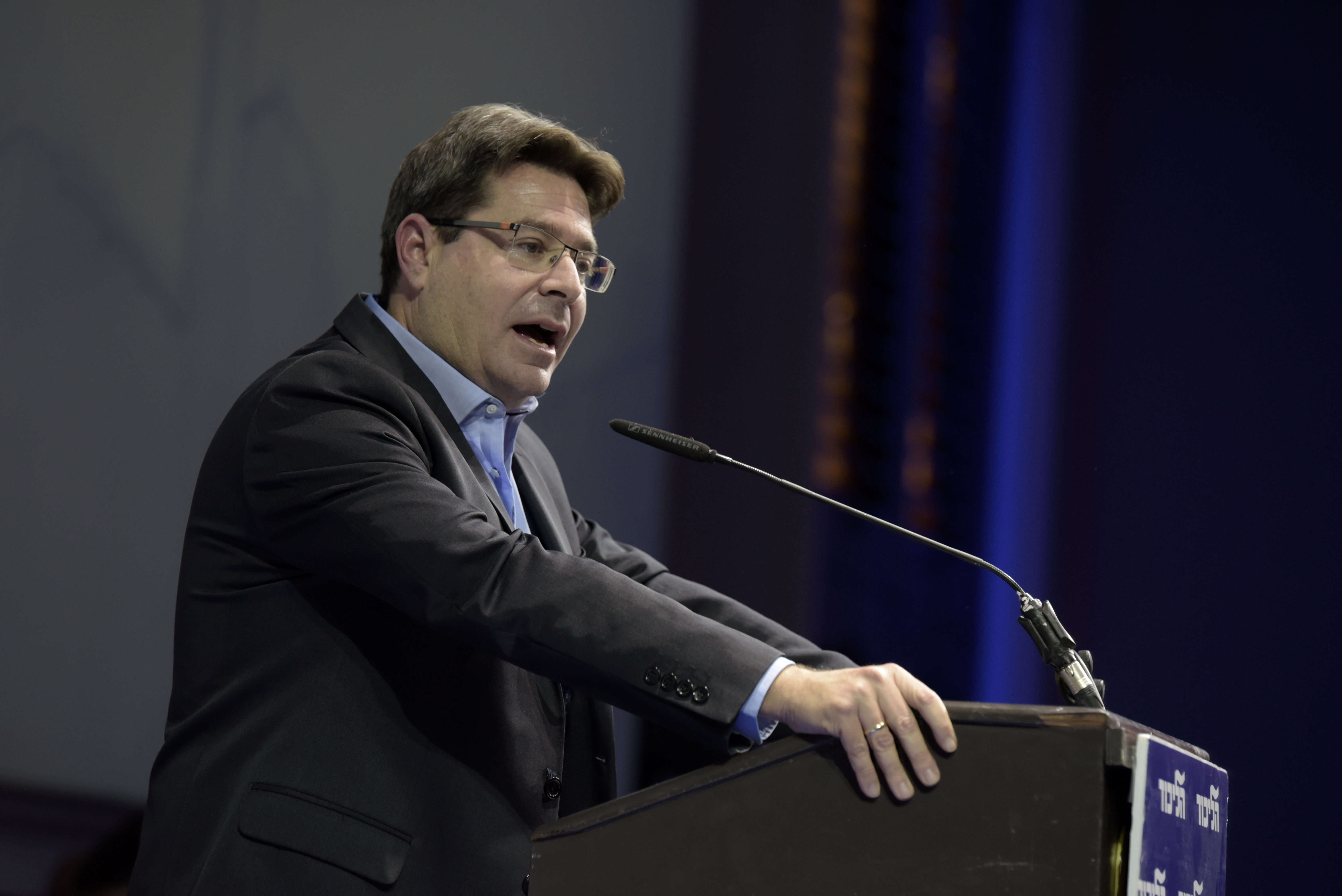 שר המדע אופיר אקוניס. | יוסי זליגר