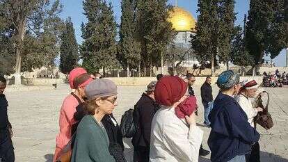 עליית יהודים להר הבית. | : ארנון סגל