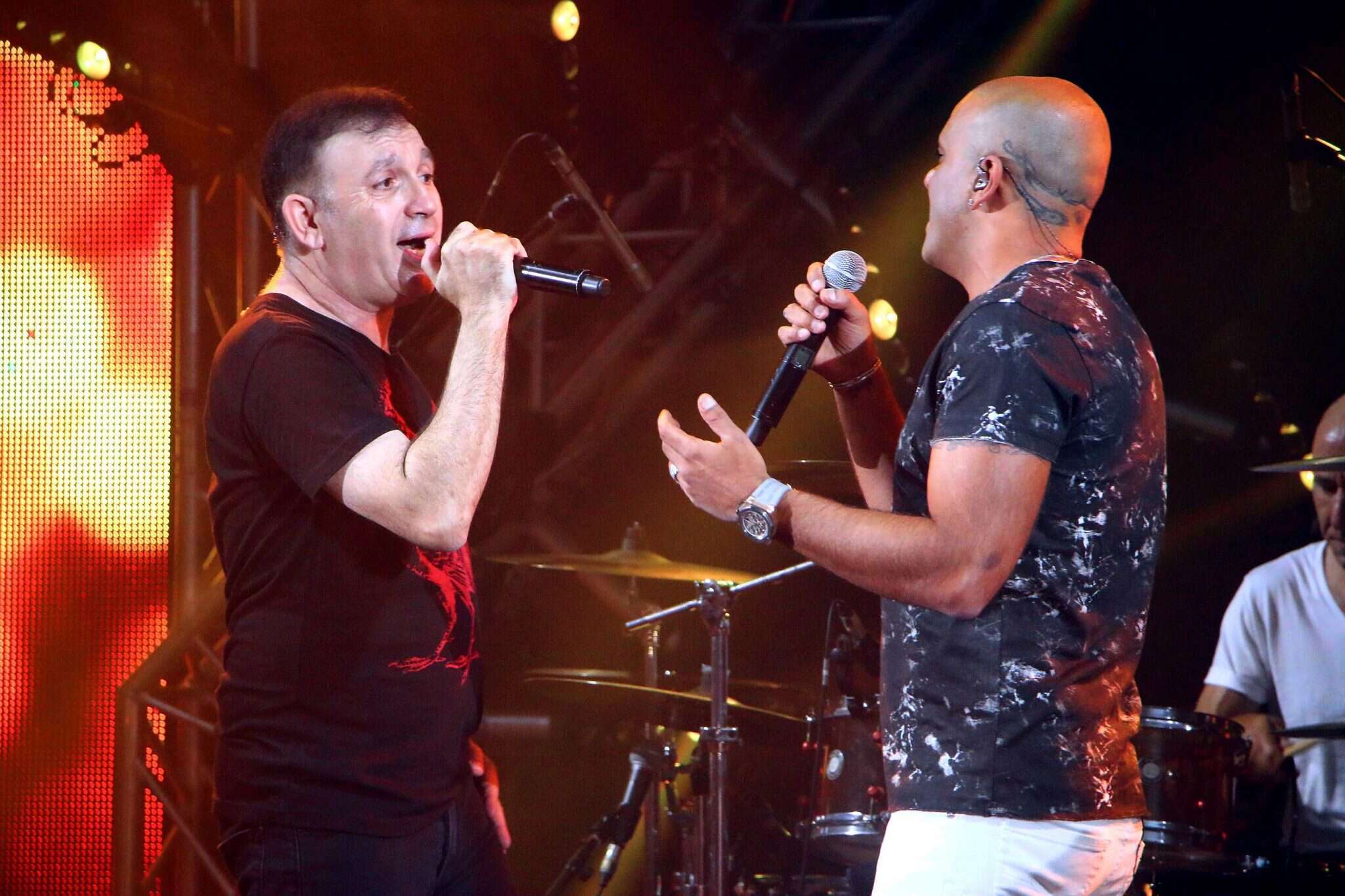 אייל גולן וזאב נחמה. | אמיר מאירי