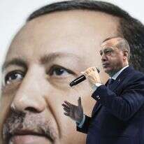 נשיא טורקיה ארדואן. | AP