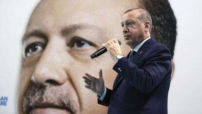 נשיא טורקיה ארדואן. | AP