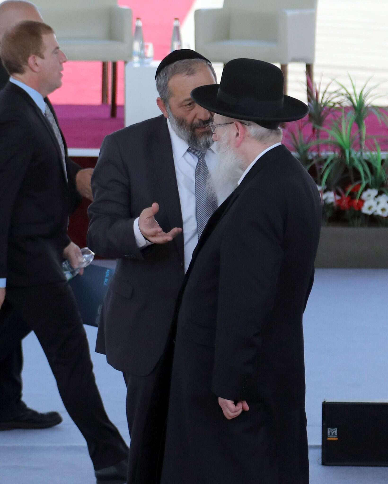 אריה דרעי ויעקב ליצמן. | גדעון מרקוביץ'