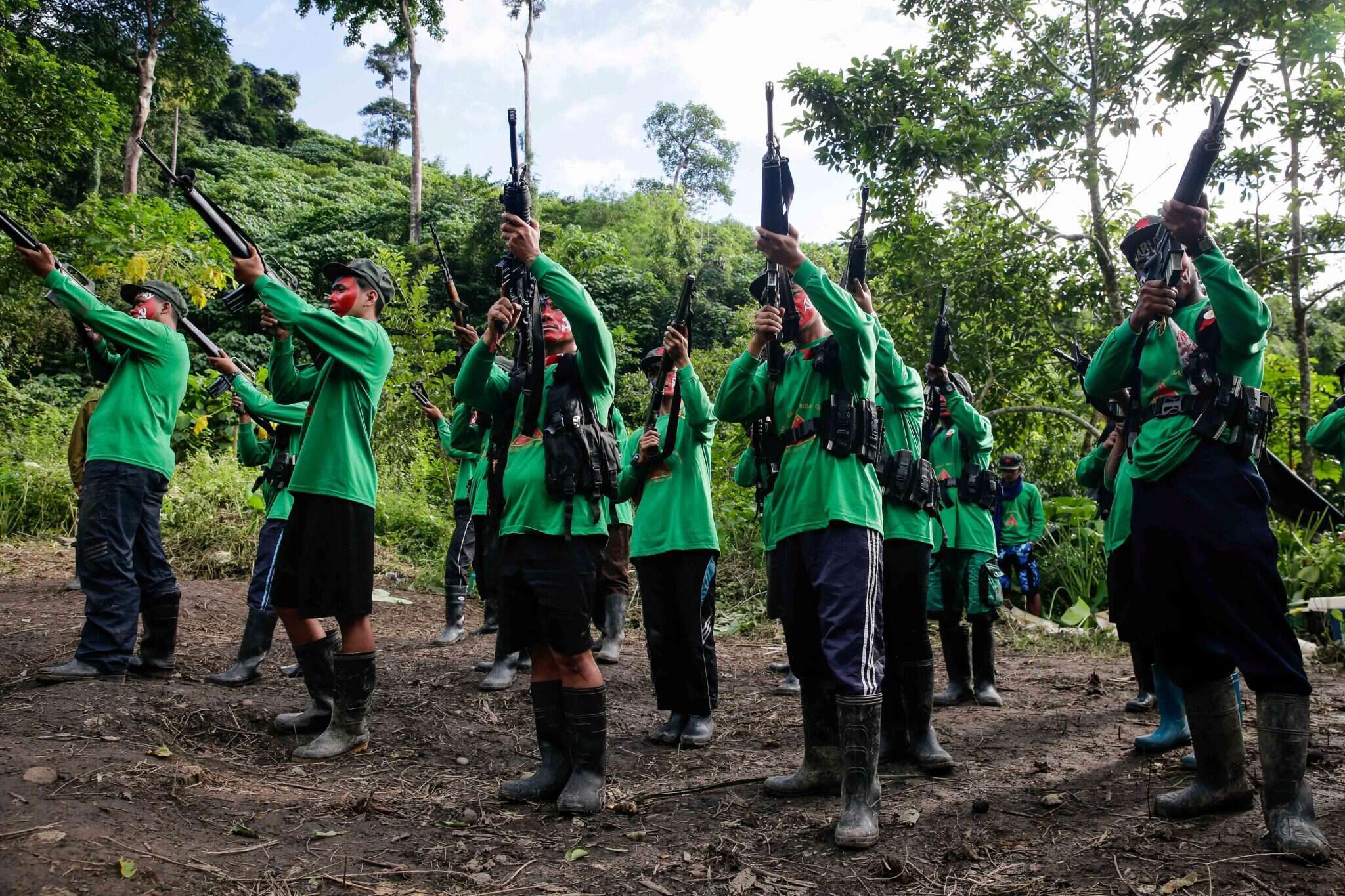 זירות המאבקים בפיליפינים. | EPA