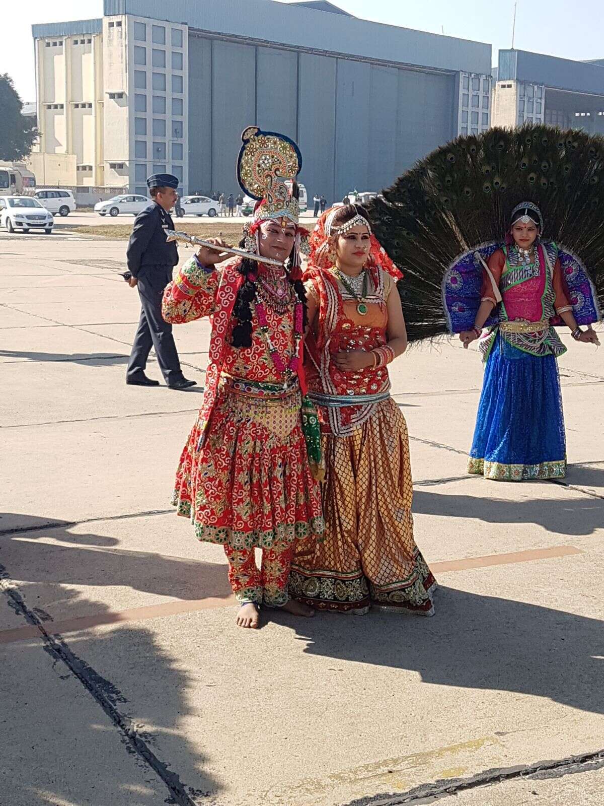 הלהקה שקיבלה את פניו של ראש הממשלה עם הנחיתה באגרה. | שירית אביטן כהן