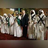 דונלד טראמפ בסעודיה, 2017. | AP