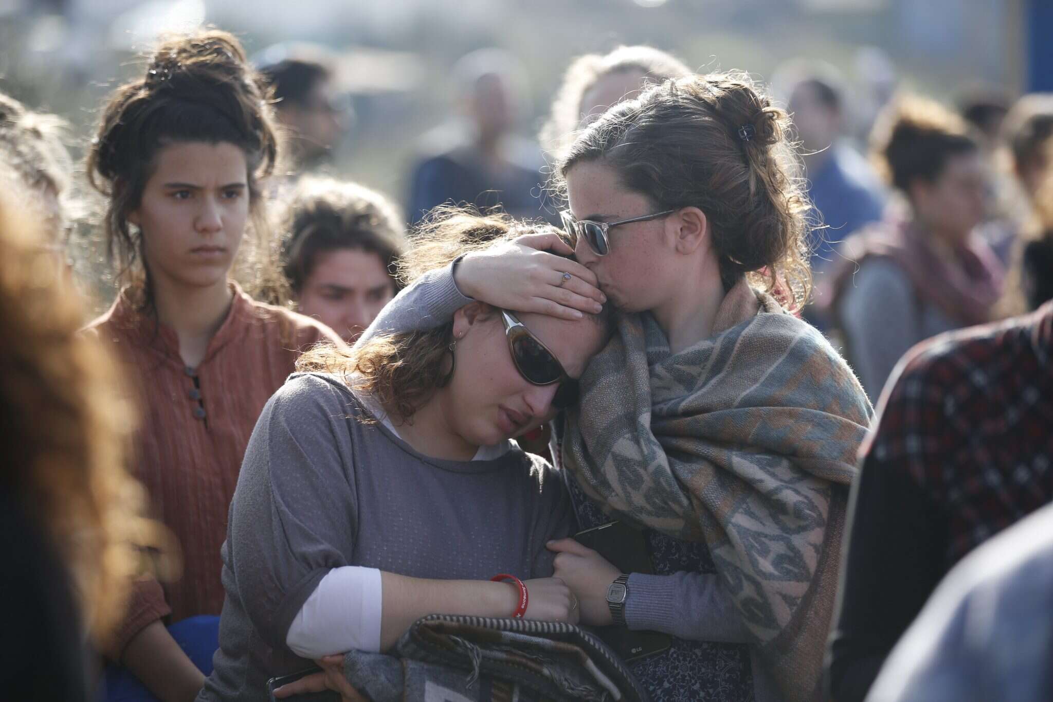 הלווייתו של הרב רזיאל שבח. | EPA