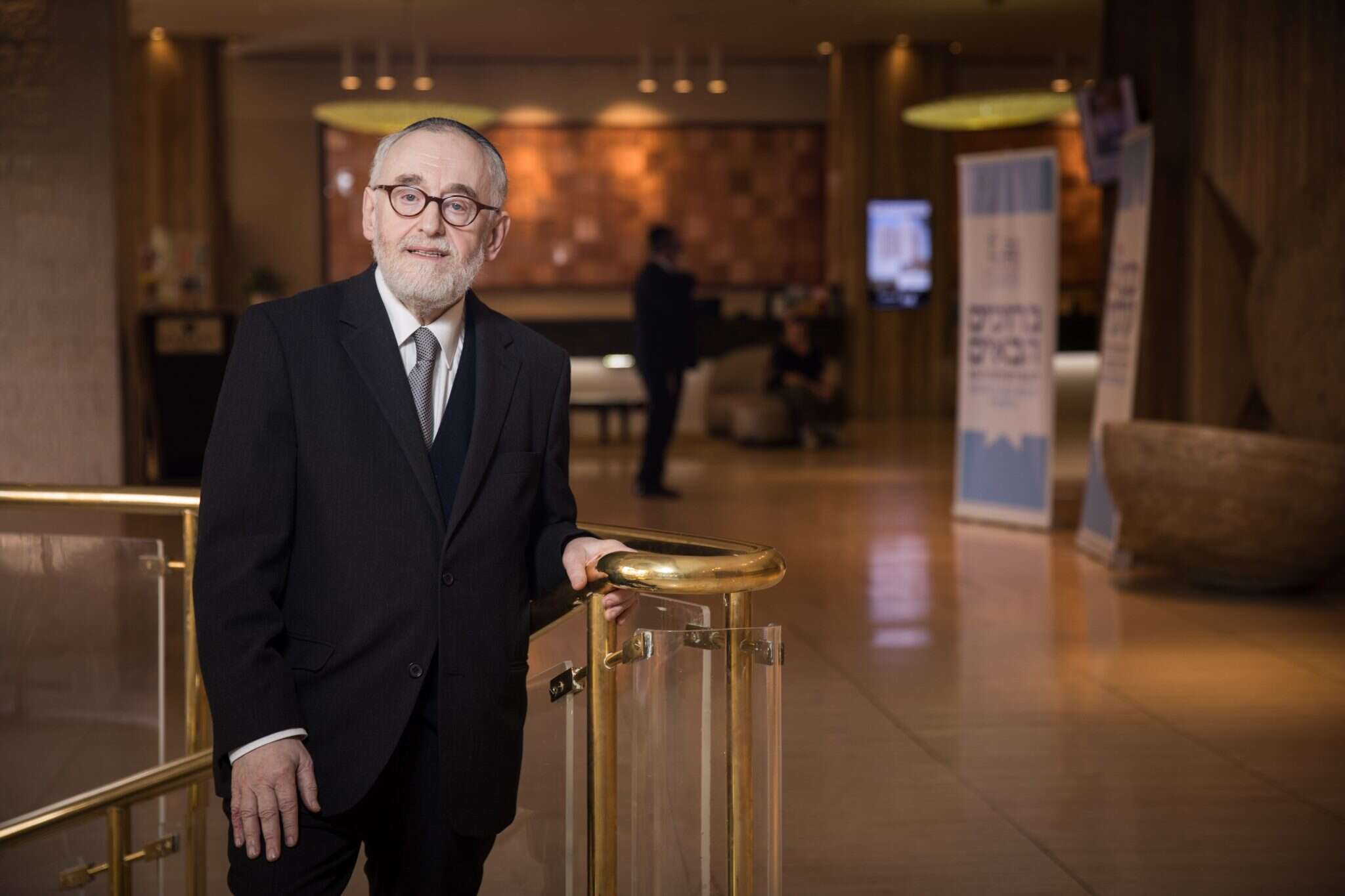 הרב חיים אייזנברג, רבה הראשי של אוסטריה. | הדס פרוש, פלאש 90