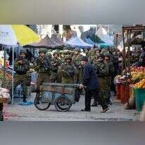 חיילים בחברון. | AFP