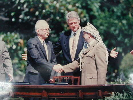 חתימת הסכם אוסלו. | ראובן קסטרו