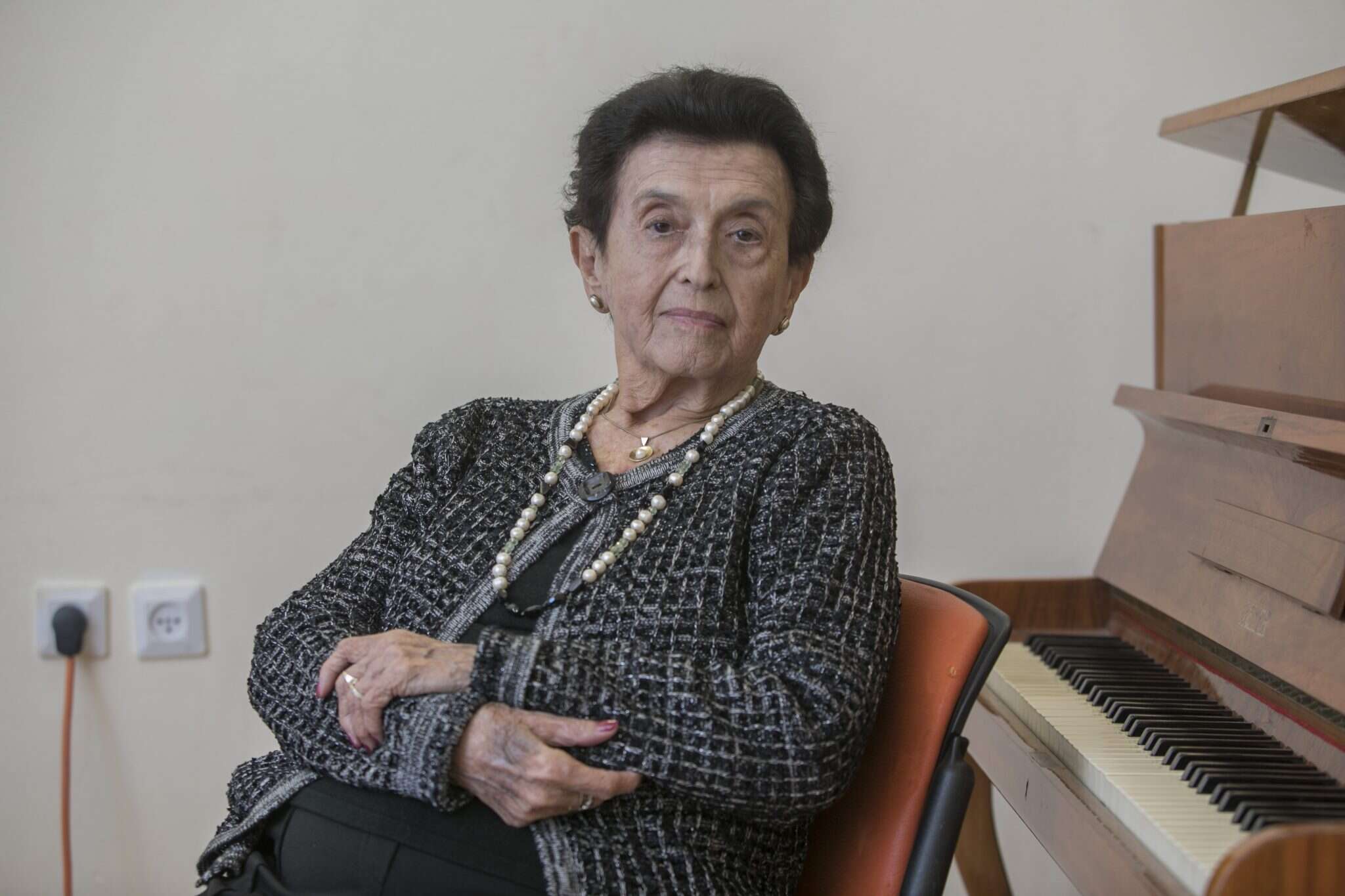 עליזה קמחי, ניצולת הטבח בתרפ"ט. | יוסי אלוני