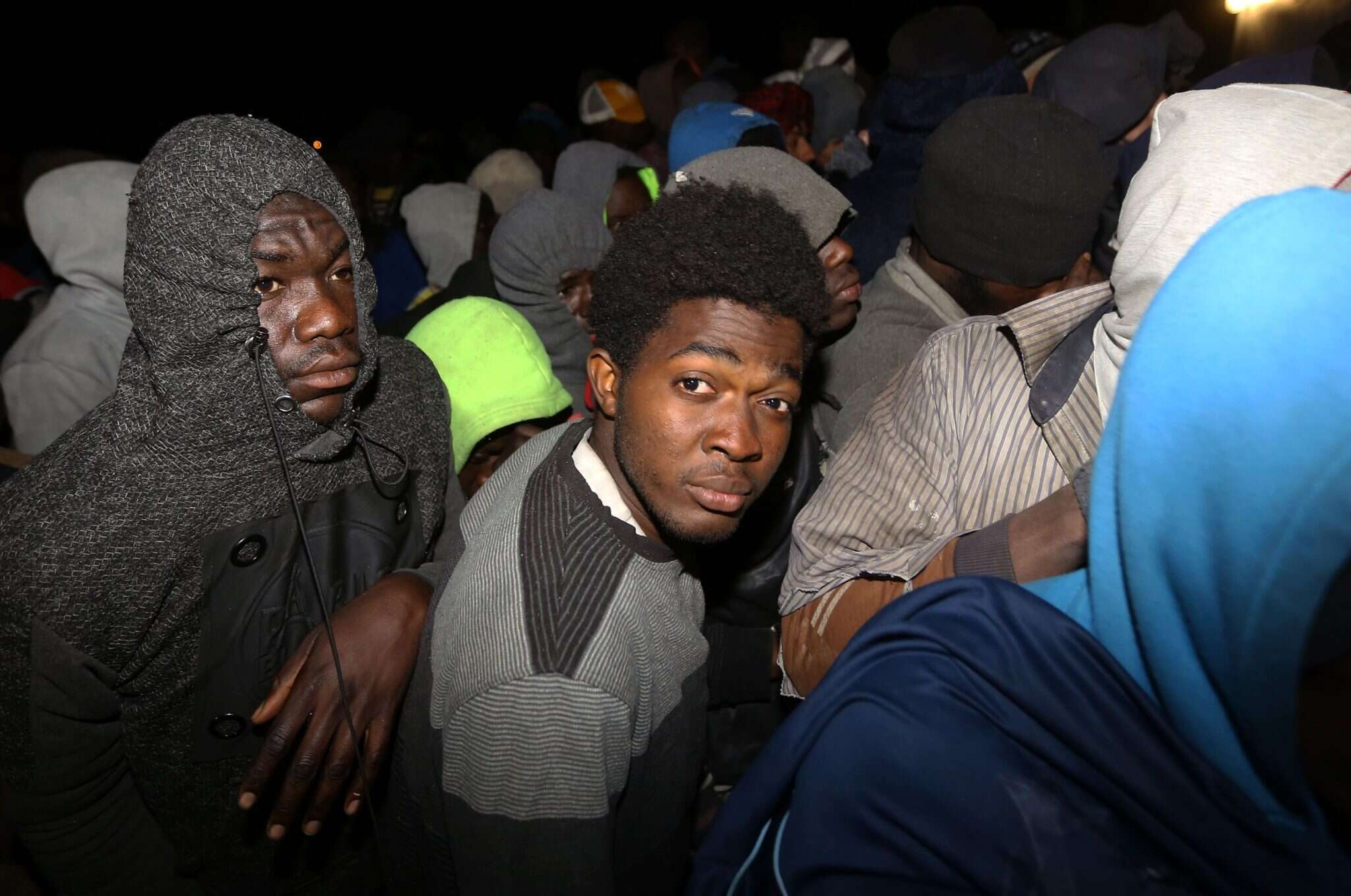 מהגרים מלוב לאירופה. | AFP