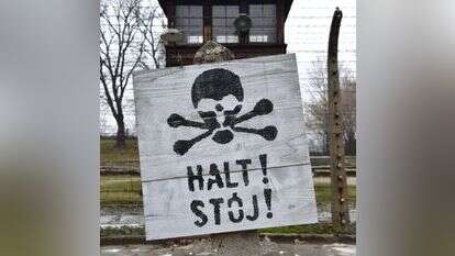 מחנה אושוויץ שבפולין. | EPA