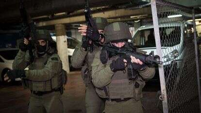 יחידת המסערבים של מג"ב, אילוסטרציה. | יונתן זינדל פלאש90