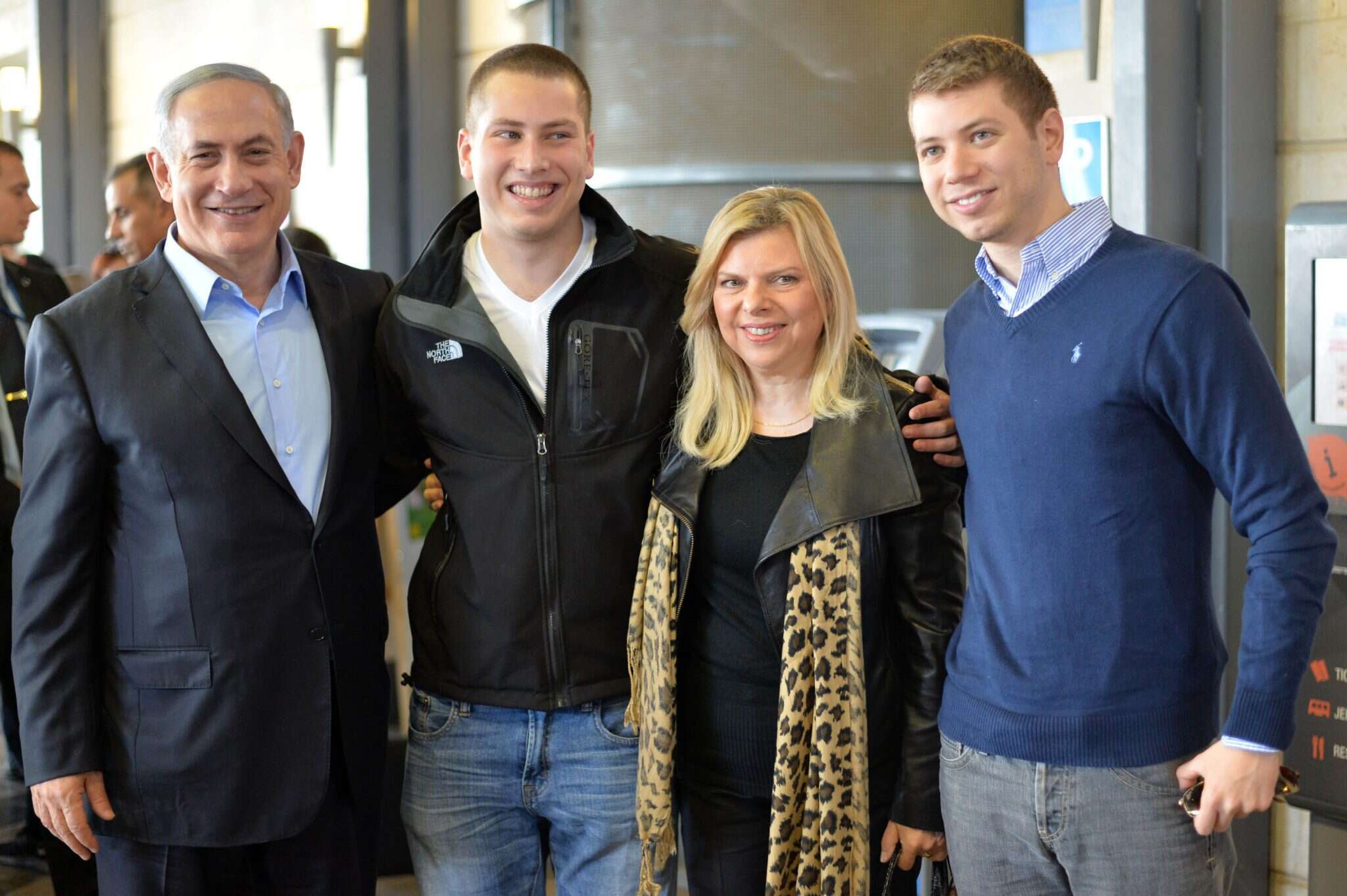 משפחת נתניהו. | קובי גדעון, לע"מ משפחת נתניהו. | קובי גדעון, לע"מ