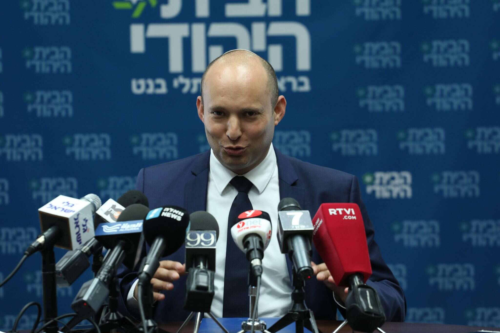 יו"ר הבית היהודי נפתלי בנט. | מרים צחי