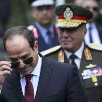 נשיא מצרים עבד אל פתאח א-סיסי. | AP