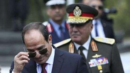 נשיא מצרים עבד אל פתאח א-סיסי. | AP