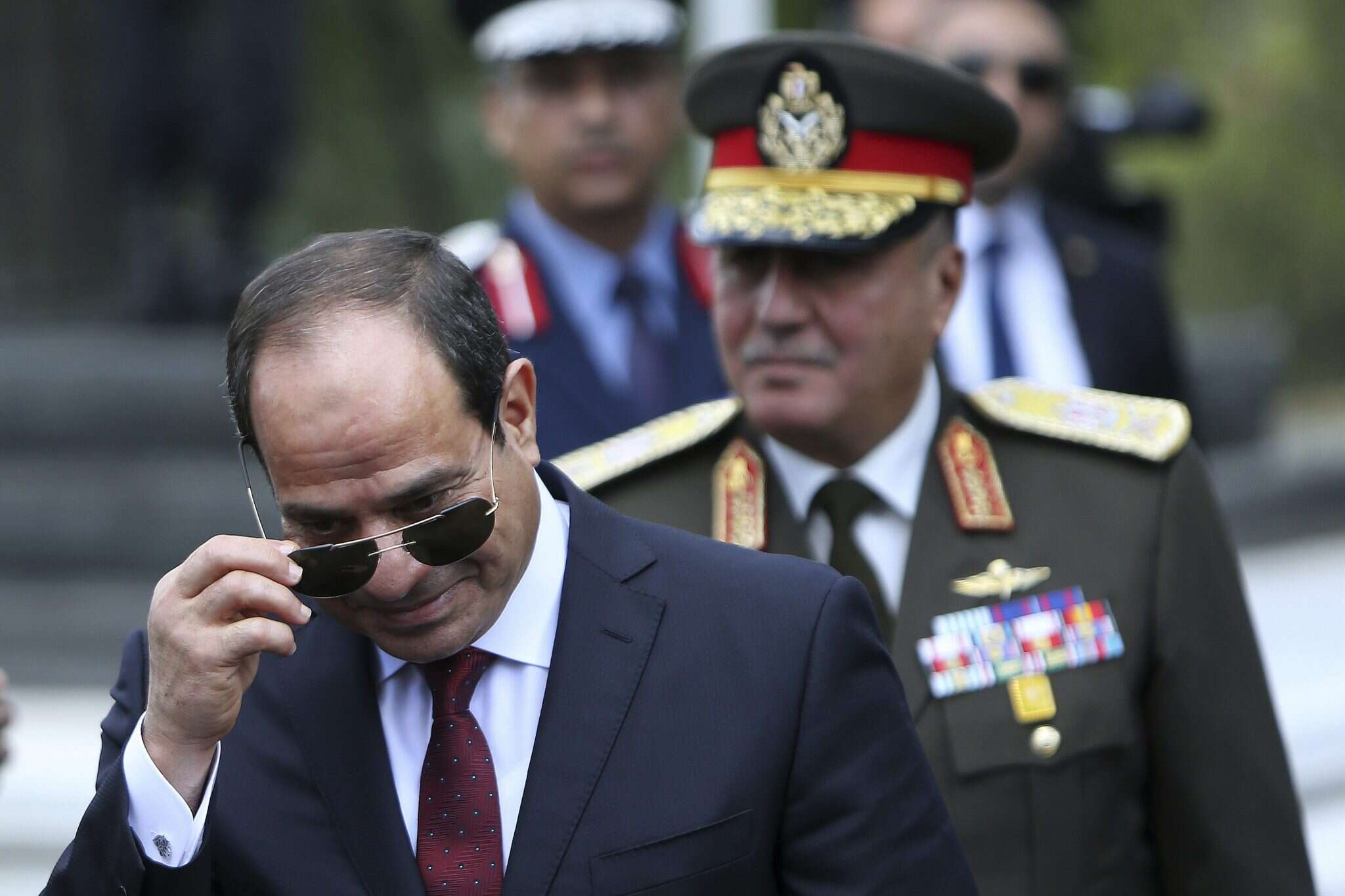 נשיא מצרים עבד אל פתאח א-סיסי. | AP