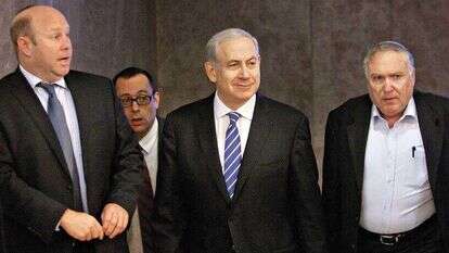 נתן אשל ובנימין נתניהו, | אמיר סלמן - פול