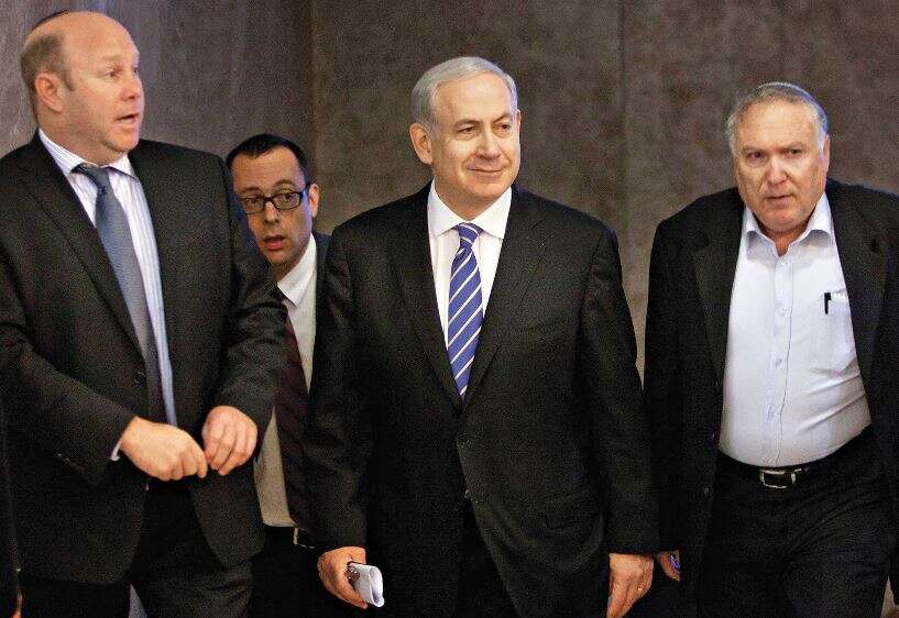 נתן אשל ובנימין נתניהו, | אמיר סלמן - פול