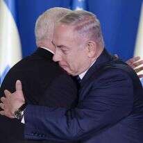 נתניהו ופנס. | AFP