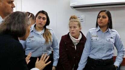 עאהד תמימי בבית המשפט. | AFP