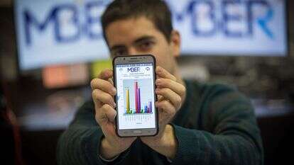 אפליקציית MBER. | יונתן זינדל/פלאש 90