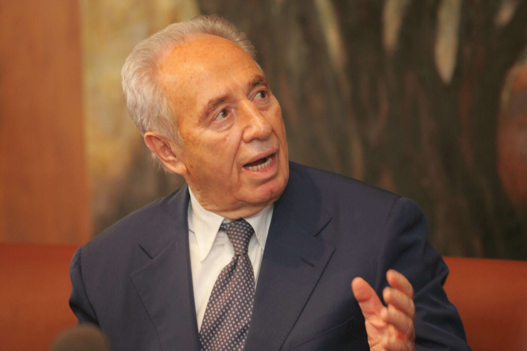 שמעון פרס. | מרים צחי