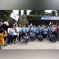 ארגון נכי צה"ל במירוץ הלפיד. | חיים צח לע"מ