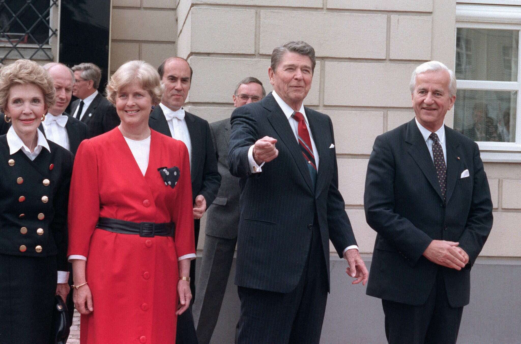 פערים בהצבעה בין המינים קיימים לפחות מהזמן שלו. נשיא ארה"ב המנוח, רונלד רייגן. | AFP