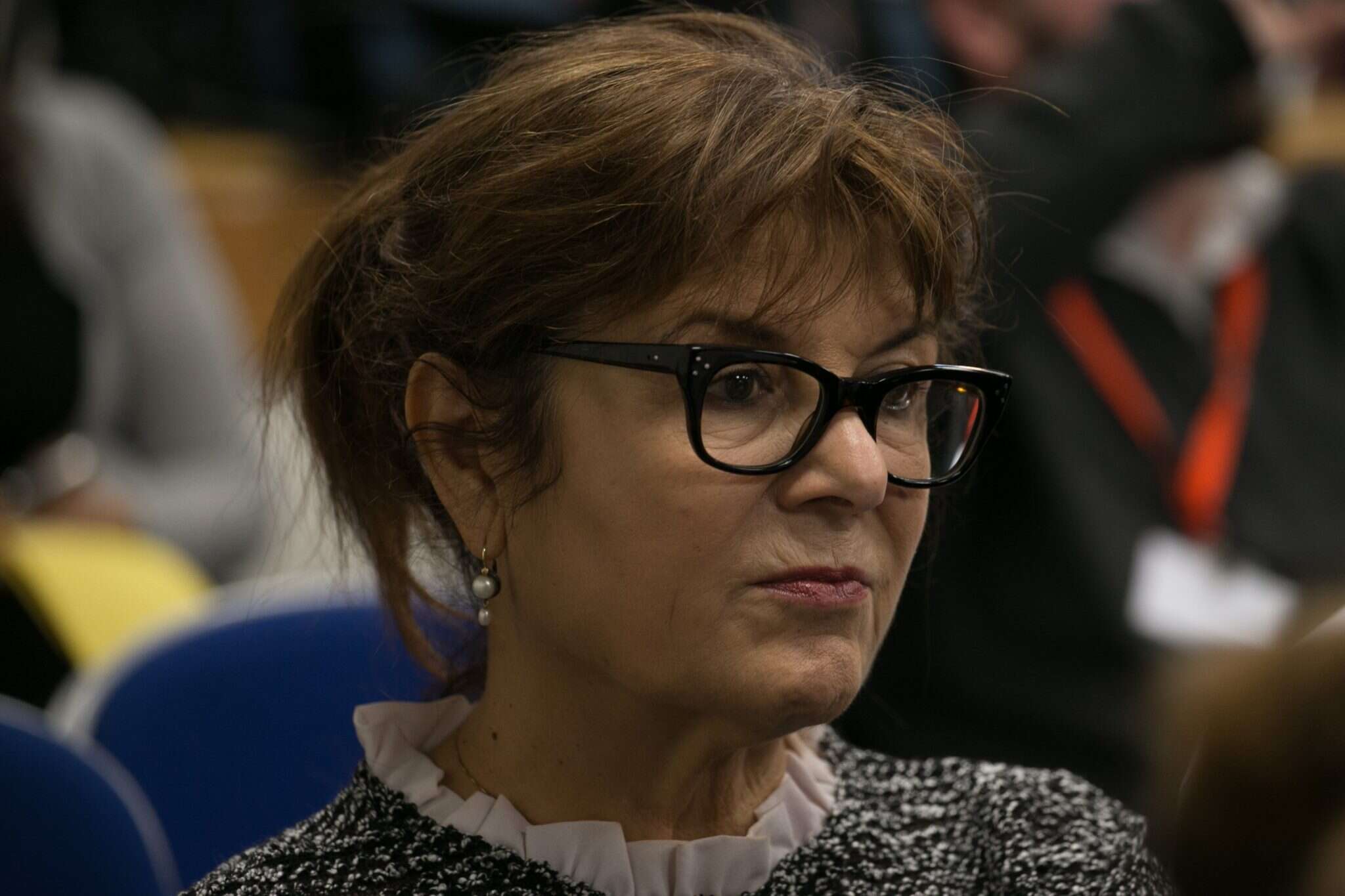 העיתונאית רינה מצליח. | אוהד צויגנברג