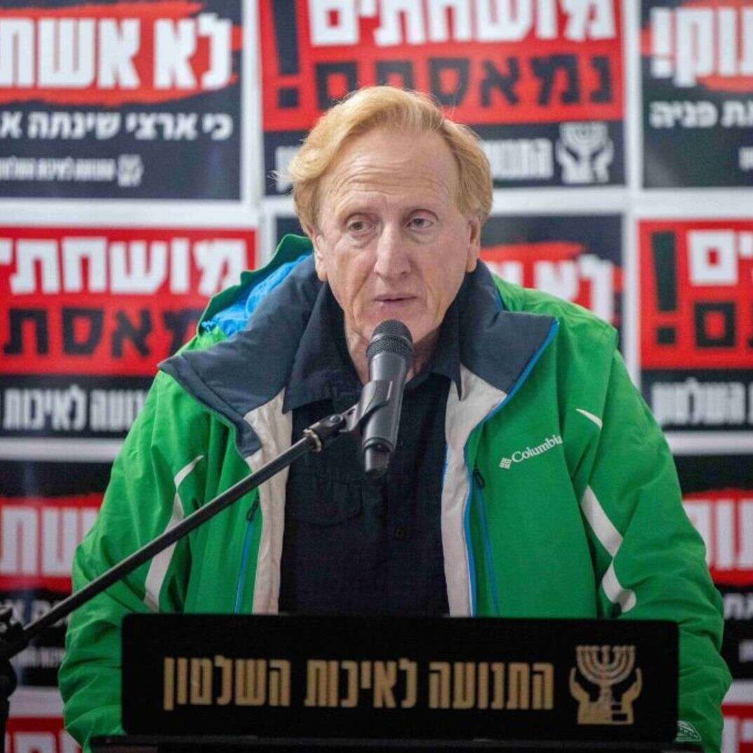 אליעד שרגא, יו"ר התנועה לאיכות השלטון. | יונתן זינדל, פלאש 90